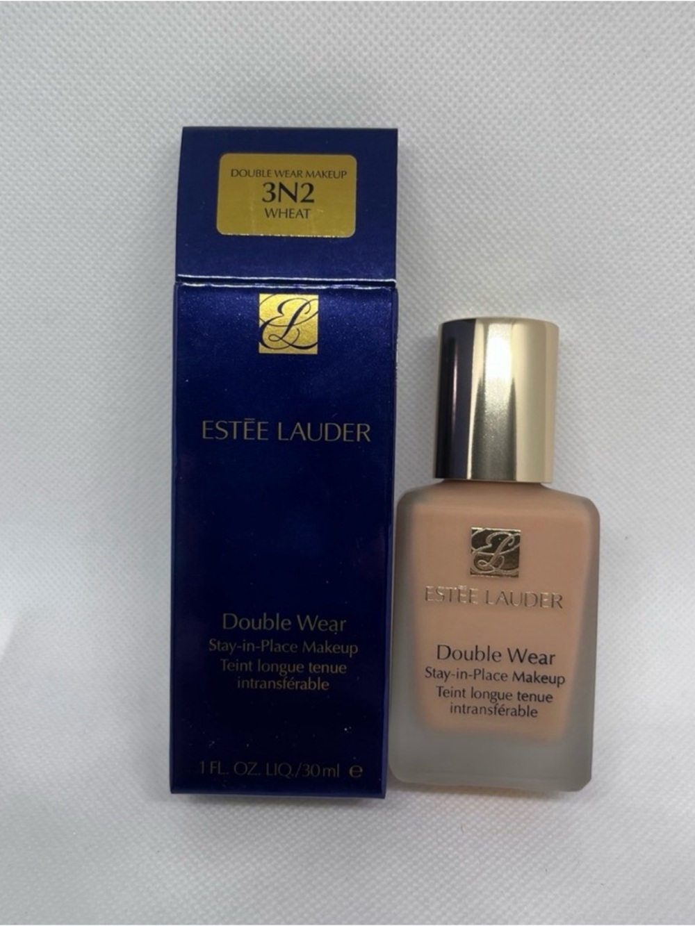 4 New Estee Lauder 3N2 wheat Double Wear Foundation old version